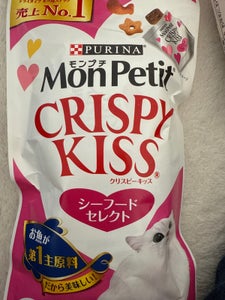 モンプチ クリスピーキッス シーフード 30g