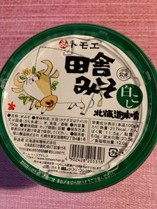 トモエ 田舎みそ 白こし カップ 750g