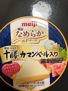 明治 なめらか6Pチーズ十勝カマンベール入 96g