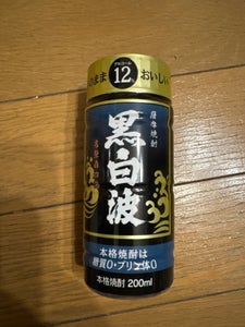 黒白波 芋 12度 乙 ペット 200ml