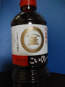 マルキン こいくち醤油 ペット 1L