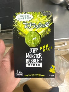 バブ モンスターバブルMEGA級スプラッシュ泡4錠