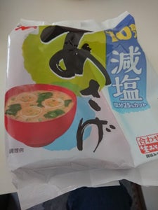 生みそタイプみそ汁あさげ減塩徳用10食入 151g