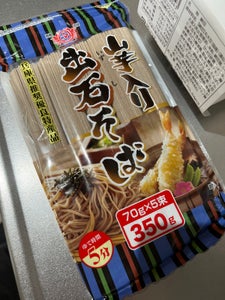 田靡製麺 山芋入り出石そば チャック付き 350g