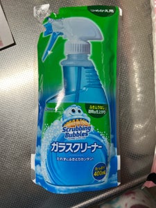 スクラビングバブル ガラスクリーナー替 400ml