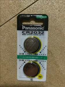 Panasonicリチウム電池CR-2032/2P