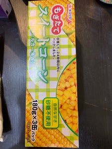 極洋 もぎたてスイートコーン 180g×3