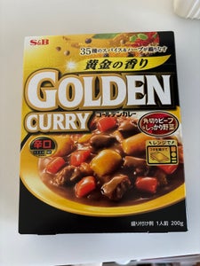 S&B ゴールデンカレー 辛口 レトルト 200g