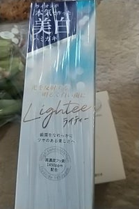 Lightee ハミガキ ホワイトシトラスミント 100g