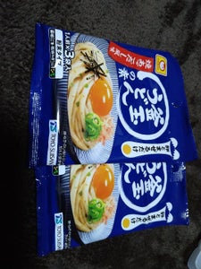 マルちゃん 釜玉うどんの素 焼あごだし風味 3袋