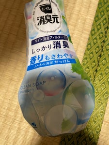 トイレの消臭元 ふんわり清潔せっけん 400ml