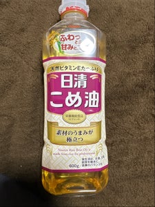 日清オイリオ こめ油 PET 600g