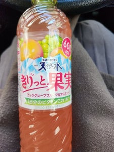 天然水きりっと果実ピングレ&マスカット600×24