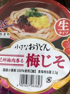 寿がきや 小さなおうどん 梅じそ 85g