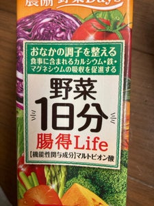 メグミルク 農協野菜Days腸得Life200ml