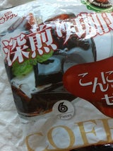 雪国アグリ こんにゃくゼリー深煎り珈琲味 6個