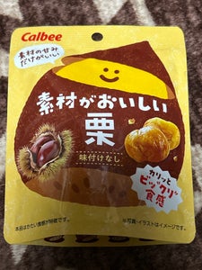 カルビー 素材がおいしい栗 30g