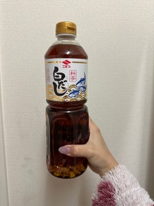 ニビシ 料亭白だし ボトル 1L