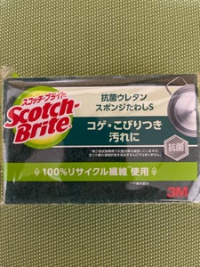 スコッチB 抗菌ウレタンスポンジたわしS 1個