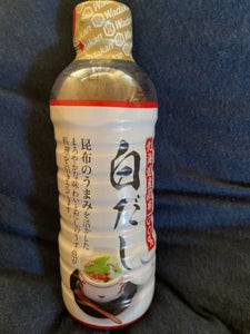 ワダカン 北海道産昆布100% 白だし 500ml