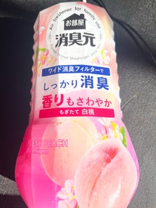 小林製薬 お部屋の消臭元 もぎたて白桃 400ml