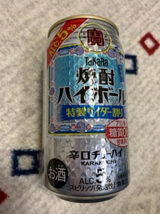 タカラ焼酎ハイボール5度特製サイダー割り350ml