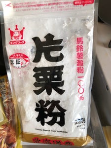 キング 北海道産片栗粉 チャック付 220g
