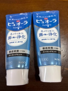 薬用ピュオーラハミガキ ストロングミント 115g