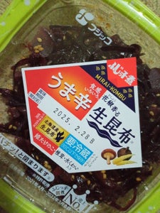 フジッコ ふじっ子煮MIRAIうま辛生昆布 68g