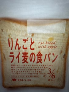 タカキ りんごとライ麦の食パン 3枚