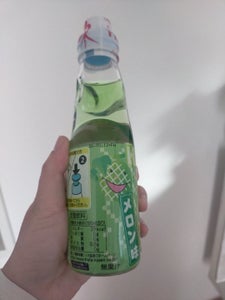 ハタ鉱泉 シャンデリアラムネメロン 瓶 200ml