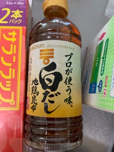 ミツカン プロが使う味 白だし 500ml