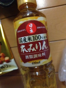 日の出 国産米使用 本みりん PET 400ml