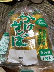 益田 かけそば(スープ具付)1食 430g