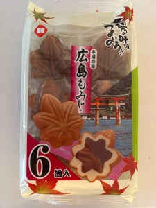 寿製菓 広島もみじ絵柄袋 6個