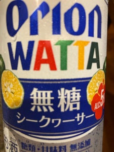 WATTA 無糖シークヮーサー 缶 350ml