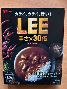 グリコ ビーフカレーLEE辛さ×30倍 180g