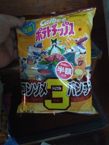 ポテトチップスコンソメトリプルパンチ 55g