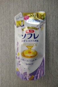 薬用ソフレ 濃厚入浴液 Wフローラル替 400ml