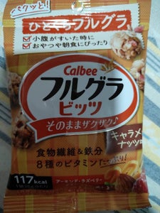 カルビー フルグラビッツキャラメルナッツ味 26g