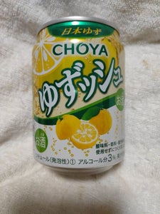 チョーヤ ゆずッシュ 缶 250ml