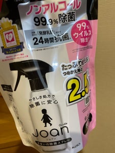 クイックル Joan 除菌スプレー 替 630ml