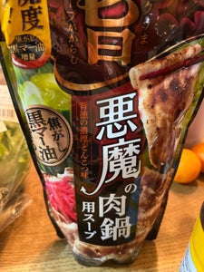 モランボン コク旨悪魔の肉鍋用スープ 750g