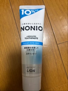 NONIOハミガキ クリアハーブミント 130g+10%増量