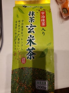 山城物産 緑あざやか 抹茶玄米茶 200g