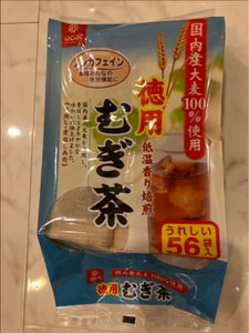 はくばく 徳用むぎ茶低温香 56P 392g