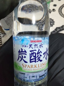 サンガリア 鈴鹿山麓の天然水炭酸水 1L