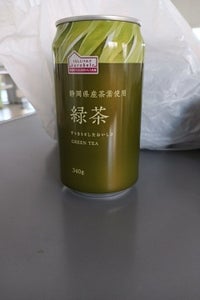 くらしにベルク 緑茶 缶 340g