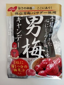 ノーベル製菓 男梅キャンデー 80g