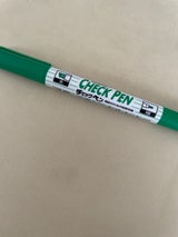 チェックペン 緑